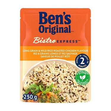 Bistro Express Long Grain And Wild Rice Roasted Chicken 250 Grams (Case Of 12) by Ben's