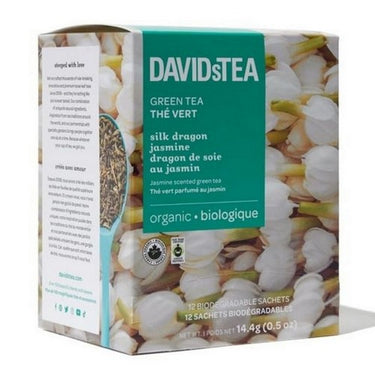 Silk Dragon Jasmine Green Tea 0.5 Oz (Case Of 6) by Davids