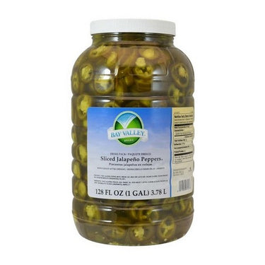 Sliced Jalapeno Pepper 128 Oz (Case Of 4) by Bay Valley Foods