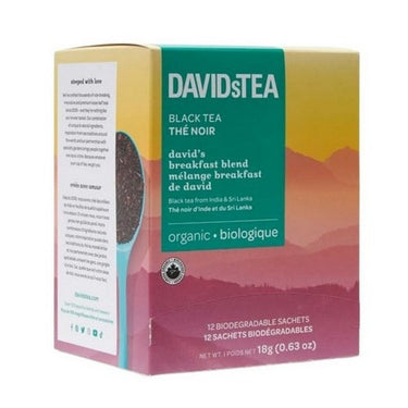 Breakfast Blend Black Tea 0.63 Oz (Case Of 6) by Davids