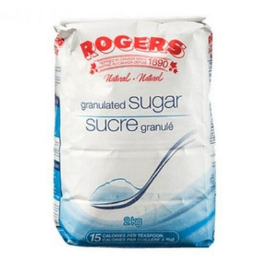 Rogers, Granulated Sugar, 2 Kgs (Case Of 12)