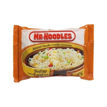 Beef Flavour Instant Noodles 85 Grams (Case Of 24) by Mr. Noodles