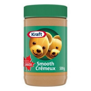 Smooth Peanut Butter 500 Grams (Case Of 12) by Kraft