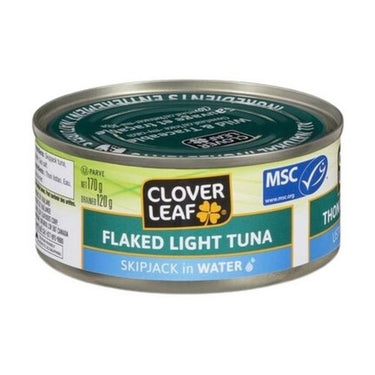 Flaked Skipjack Light Tuna 170 Grams (Case Of 24) by Clover Leaf
