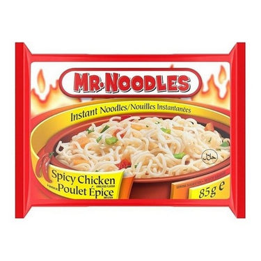 Instant Noodles Spicy Chicken Flavoured 85 Grams (Case Of 24) by Mr. Noodles