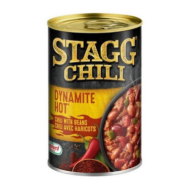 Hot Chili With Beans 425 Grams (Case Of 12) by Stagg Chili