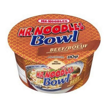 Noodles Beef Flavoured 110 Grams (Case Of 12) by Mr. Noodles