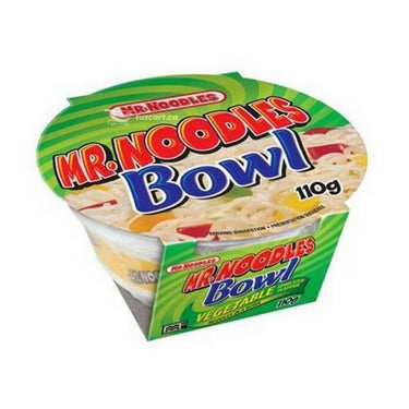 Vegetable Bowl 110 Grams (Case Of 12) by Mr. Noodles