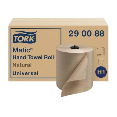 Universal Matic Hardwound Paper Towels Natural 7.68 Inches X 700 Feet (Case Of 6) by Tork