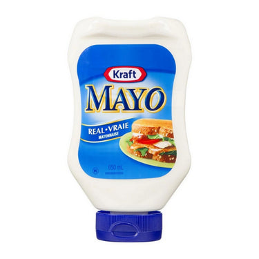 Mayonnaise Squeeze 650 Ml (Case Of 12) by Kraft