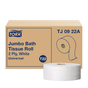 Universal Jumbo Roll 2-Ply Toilet Paper 1 Pack (Case Of 12) by Tork