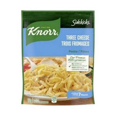 Three Cheese Pasta Sidekicks 133 Grams (Case Of 8) by Knorr