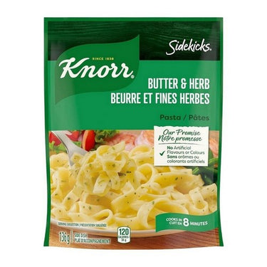 Butter And Herb Pasta Sidekicks 136 Grams (Case Of 8) by Knorr