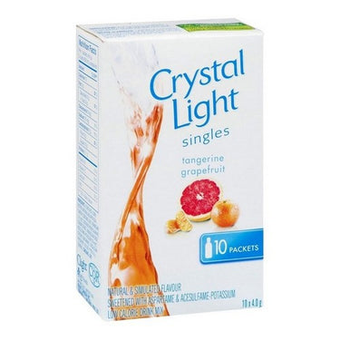 Crystal Light, Singles Tangerine Grapefruit, 40 Grams