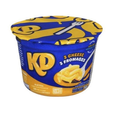 Macaroni And Triple Cheese Snack Cups 58 Grams (Case Of 10) by Kraft