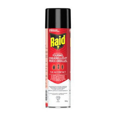 Ant Roach And Earwig Insecticide Spray 350 Grams by Raid
