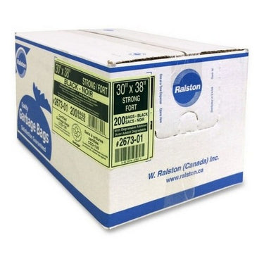 Strong Industrial Trash Bags 200 Count by Ralston