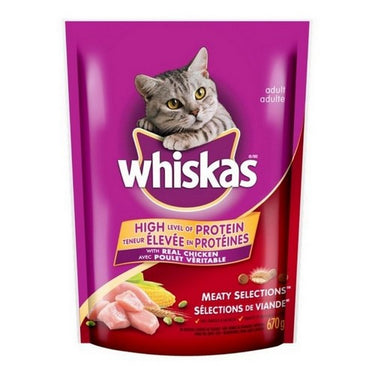 Meaty Selections Cat Food 670 Grams (Case Of 12) by Whiskas