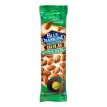 Almonds Wasabi And Soy 43 Grams (Case Of 12) by Blue Diamond