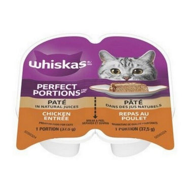 Perfect Portions Chicken Flavored Cat Food 75 Grams (Case Of 24) by Whiskas