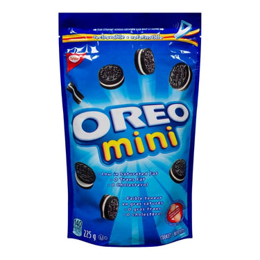 Mini Chocolate Sandwich Cookies 225 Grams (Case Of 12) by Oreo