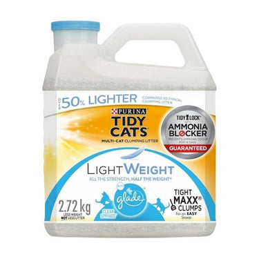 Glade Clear Springs Lightweight Cat Litter 2.72 Kgs (Case Of 3) by Tidy Cats