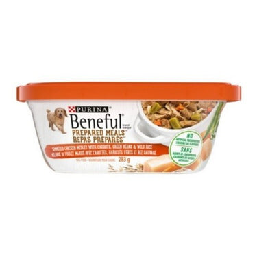 Wet Dog Food With Stewed Chicken Mix Prepared Meals 283 Grams (Case Of 8) by Beneful