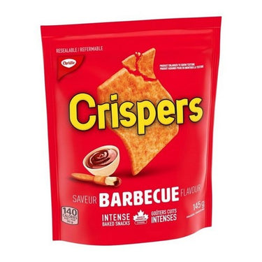 BBQ Flavoured Crackers 145 Grams (Case Of 12) by Crispers