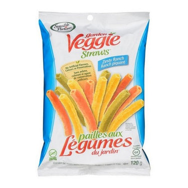 Vegetable Straws Zesty Ranch Flavoured Garden 120 Grams (Case Of 12) by Sensible Portions