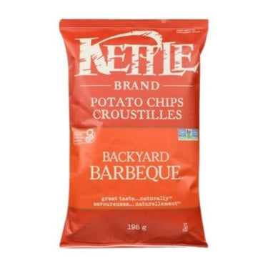 Backyard Barbeque Kettle Cooked Potato Chips 198 Grams (Case Of 12) by Kettle Brand