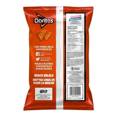 Zesty Cheese Flavoured Tortilla Chips 235 Grams (Case Of 8) by Doritos