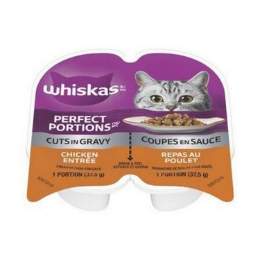 Perfect Portions Chicken Flavoured Wet Cat Food In Gravy 75 Grams (Case Of 24) by Whiskas