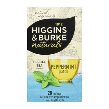 Herbal Tea Peppermint 20 Bags (Case Of 20) by Higgins & Burke