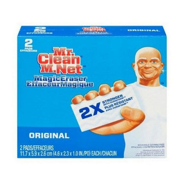Magic Eraser Cleaning Pads 2 Count (Case Of 12) by Mr. Clean