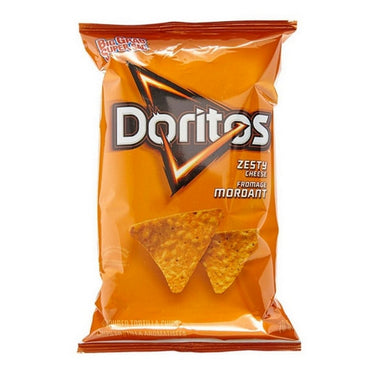 Zesty Cheese Flavoured Tortilla Chips 70 Grams (Case Of 32) by Doritos