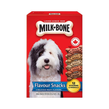Milk Bone Flavour Snacks Small Biscuits 450 Grams (Case Of 12) by Smuckers