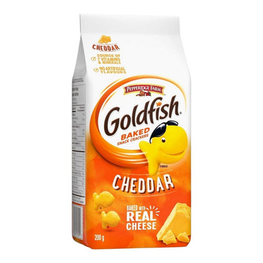 Goldfish Cheddar Flavoured Baked Crackers 200 Grams (Case Of 24) by Pepperidge Farm