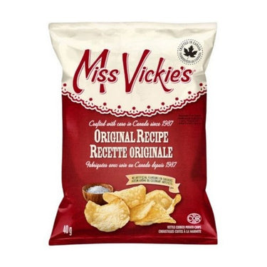 Original Recipe Chips 40 Grams (Case Of 40) by Miss Vickies