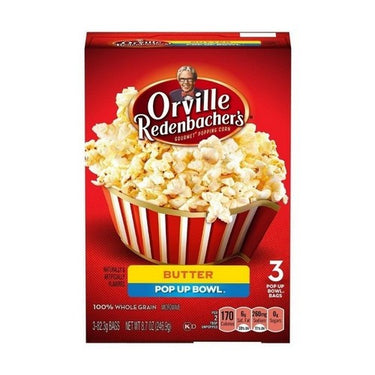 Extra Buttery Flavoured Popcorn Gourmet 3 Packets (Case Of 12) by Orville Redenbacher