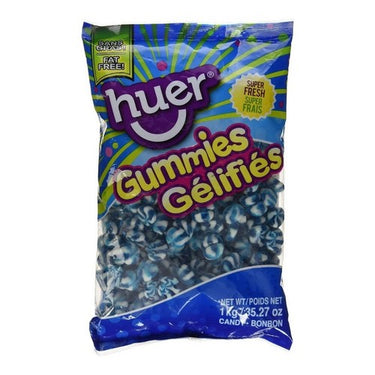 Blue Raspberry Swirl Gummies 1 kg by Huer