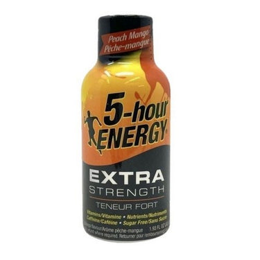Extra Strength Peach Mango 57 Ml (Case Of 12) by 5 Hour Energy