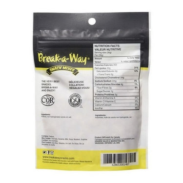 Snacks Roasted And Salted Peanuts 140 Grams (Case Of 12) by Break-A-Way