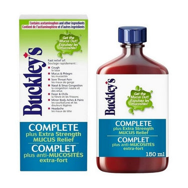 Buckley's, Mucus Relief Cough Cold And Flu Syrup, 150 Ml