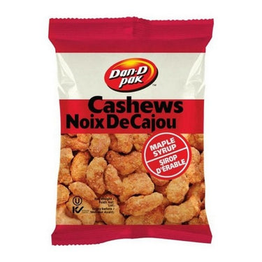Cashews Maple Syrup 92 Grams (Case Of 12) by Dan D Pak