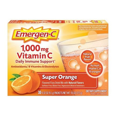 Vitamin C Super Orange 30 Count (Case Of 60) by Emergen-C