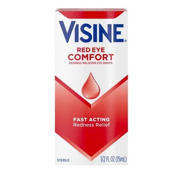 Red Eye Comfort Eye Drops 15 Ml (Case Of 6) by Visine