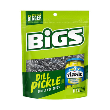 Dill Pickle Sunflower Seeds 140 Grams (Case Of 8) by Bigs
