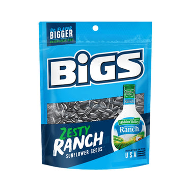 Zesty Ranch Sunflower Seeds 140 Grams (Case Of 8) by Bigs