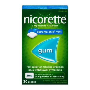 Nicotine Mint Extreme Chills 30 Count (Count of 12) by Nicorette