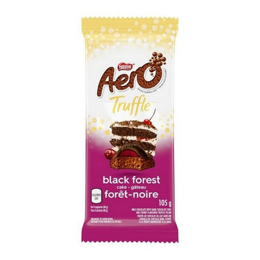 Black Forest Cake Flavoured Chocolate Bar Truffle 105 Grams (Case Of 15) by Aero